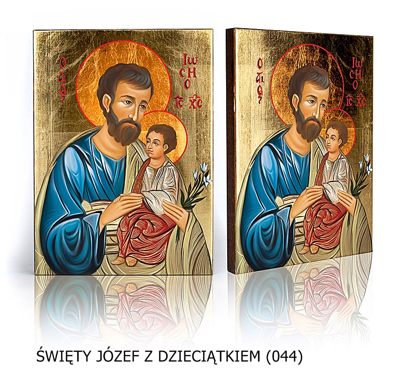 Ikona Święty  Józef z dzieciątkiem